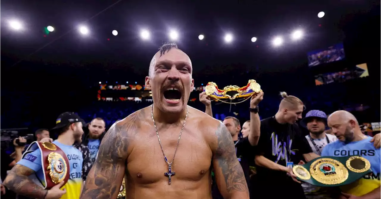 Triumphant Usyk says he has only Fury in his sights now