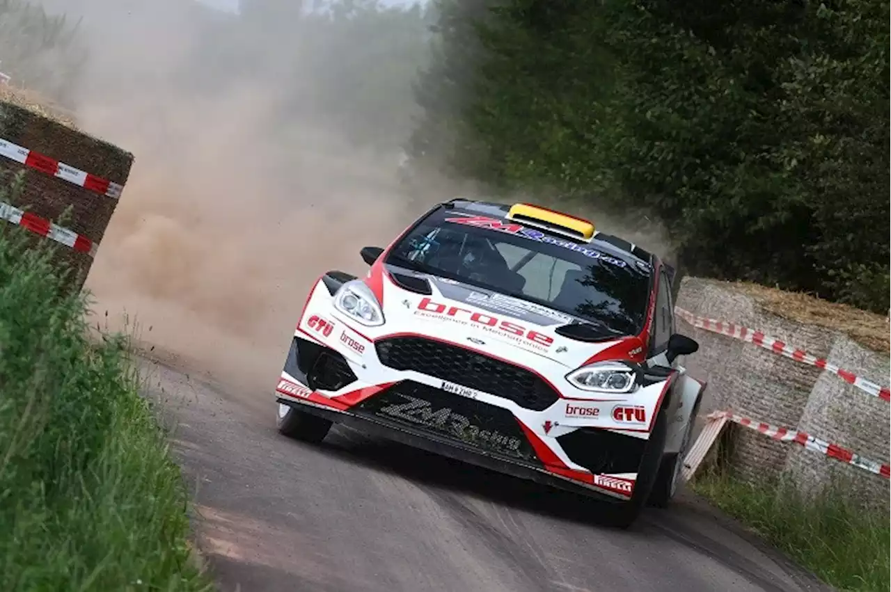 Dinkel wird bei ADAC Saarland-Pfalz Rallye Vierter