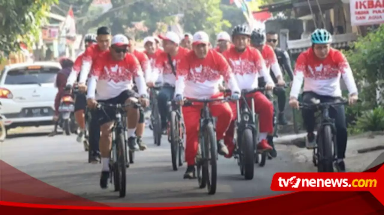 Gelar Gowes di Jonggol, Sekjen Partai Gerindra Ahmad Muzani: Insya Allah Prabowo akan Jadi Presiden 2024