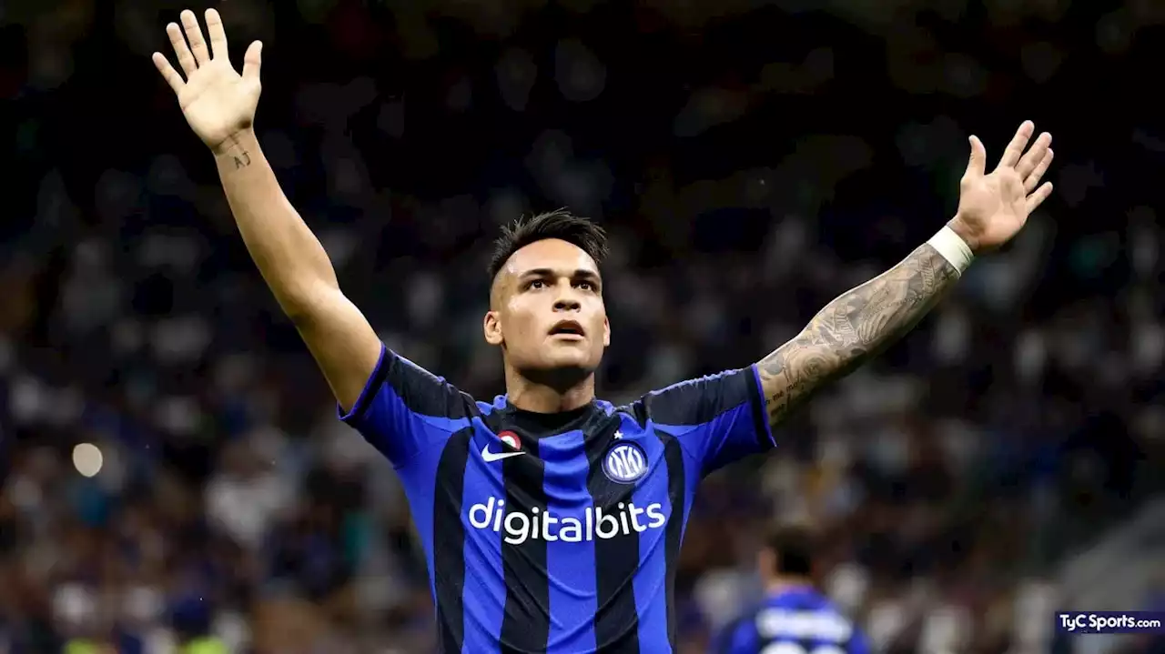 El impresionante récord de Lautaro Martínez en Inter con el que igualó a Milito y Cruz - TyC Sports