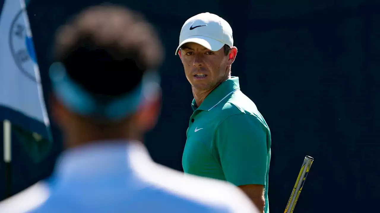 Rory McIlroy throws interrupting spectator's remote-control golf ball in pond