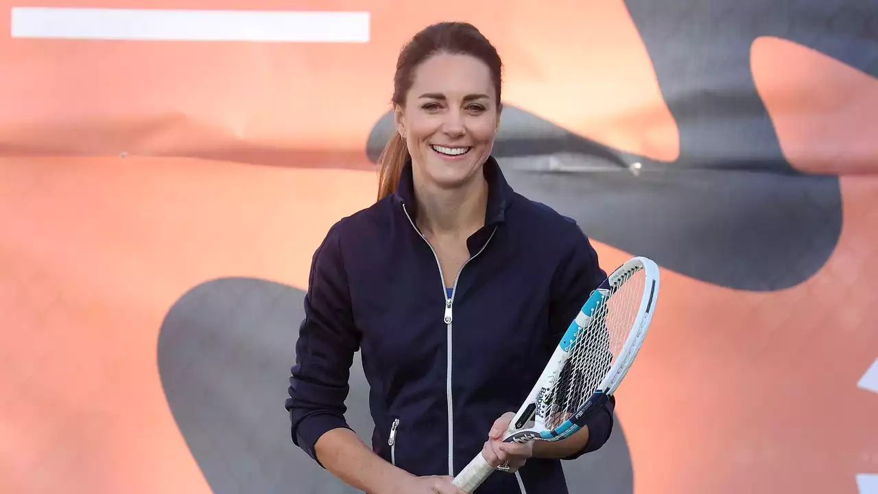 Kate Middleton Will Play Tennis with Roger Federer Next Month