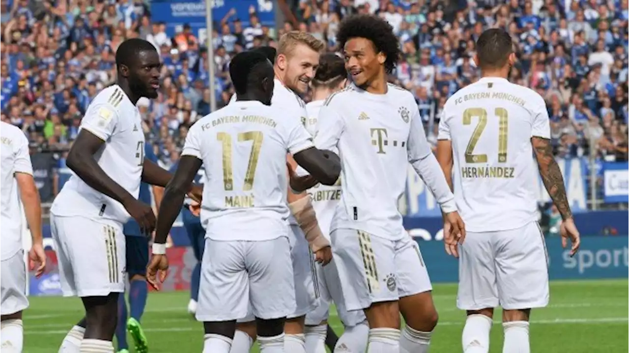 Ganas, Bayern Munich Sarangkan 7 Gol ke Gawang Bochum