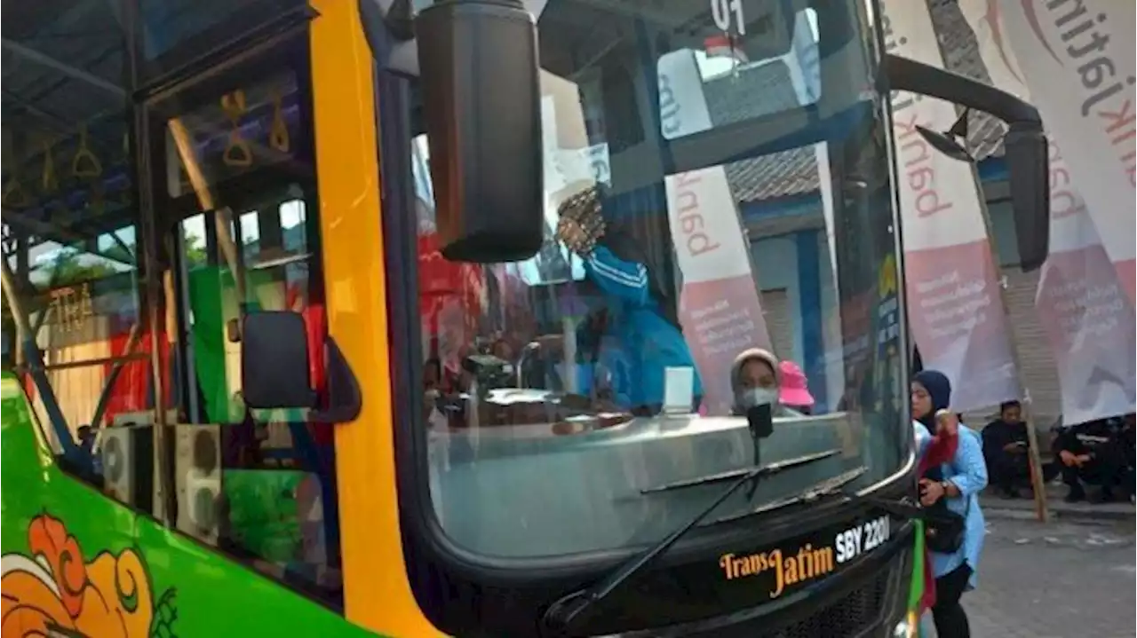 Bus Trans Jatim Kini Pakai Teknologi ADAS