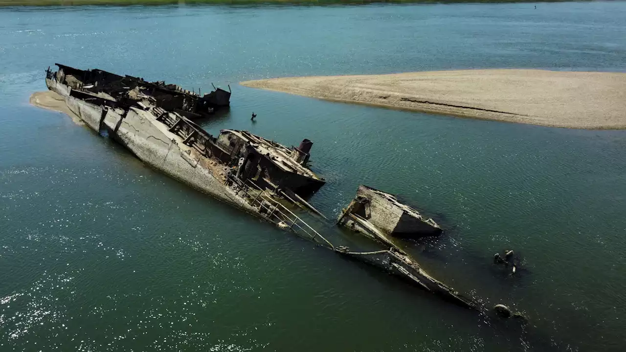 European drought unearths sunken Nazi warships, ‘Spanish Stonehenge’