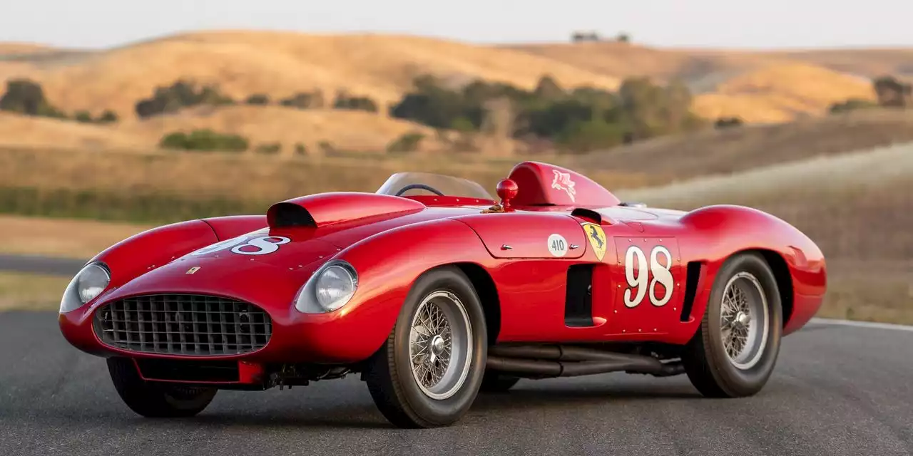 A Cherry-Red 1955 Ferrari Sells for $22 Million