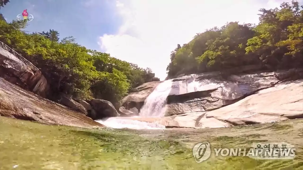 북, 코로나 위기 해소되자 금강·칠보산 명승지 집중 소개 | 연합뉴스