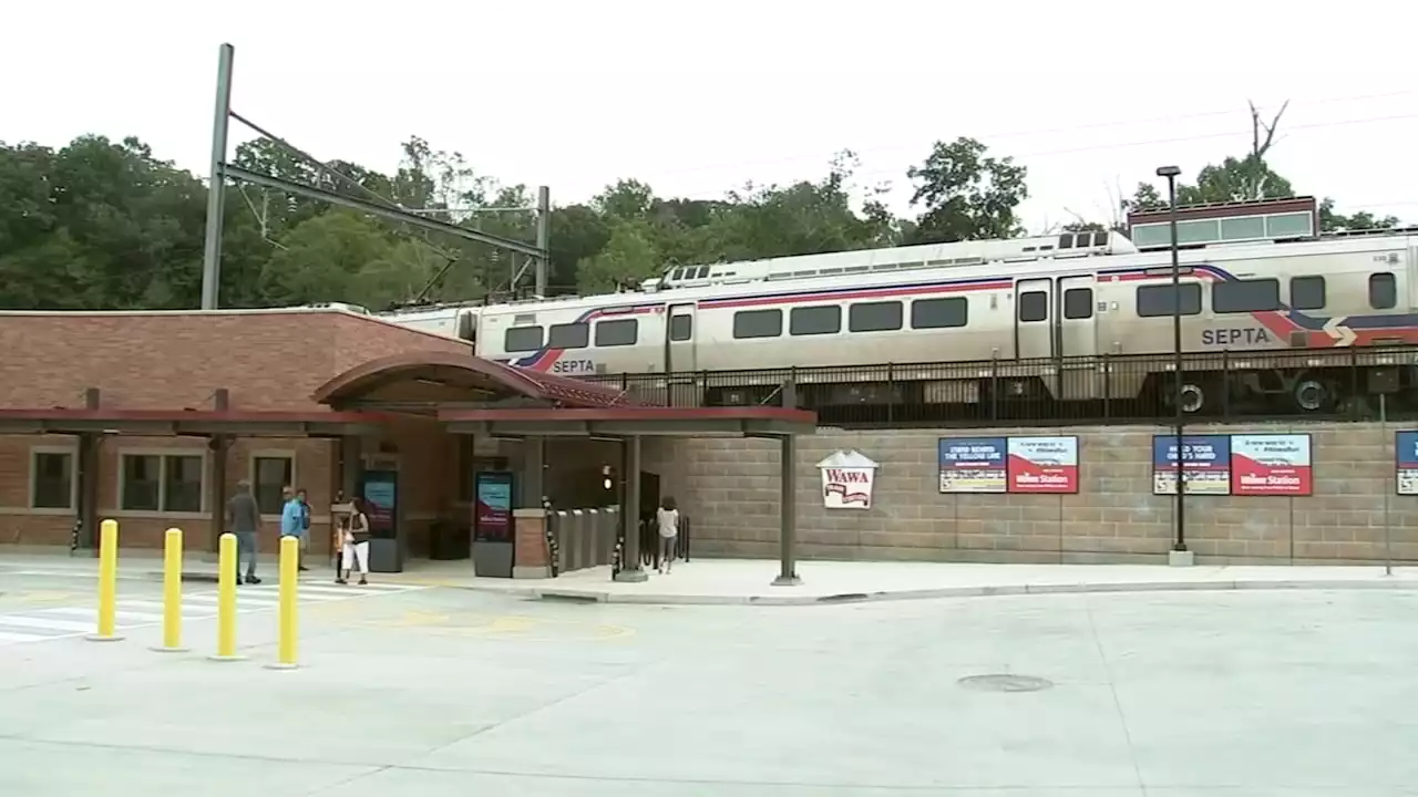 Service begins at SEPTA's new Wawa Station