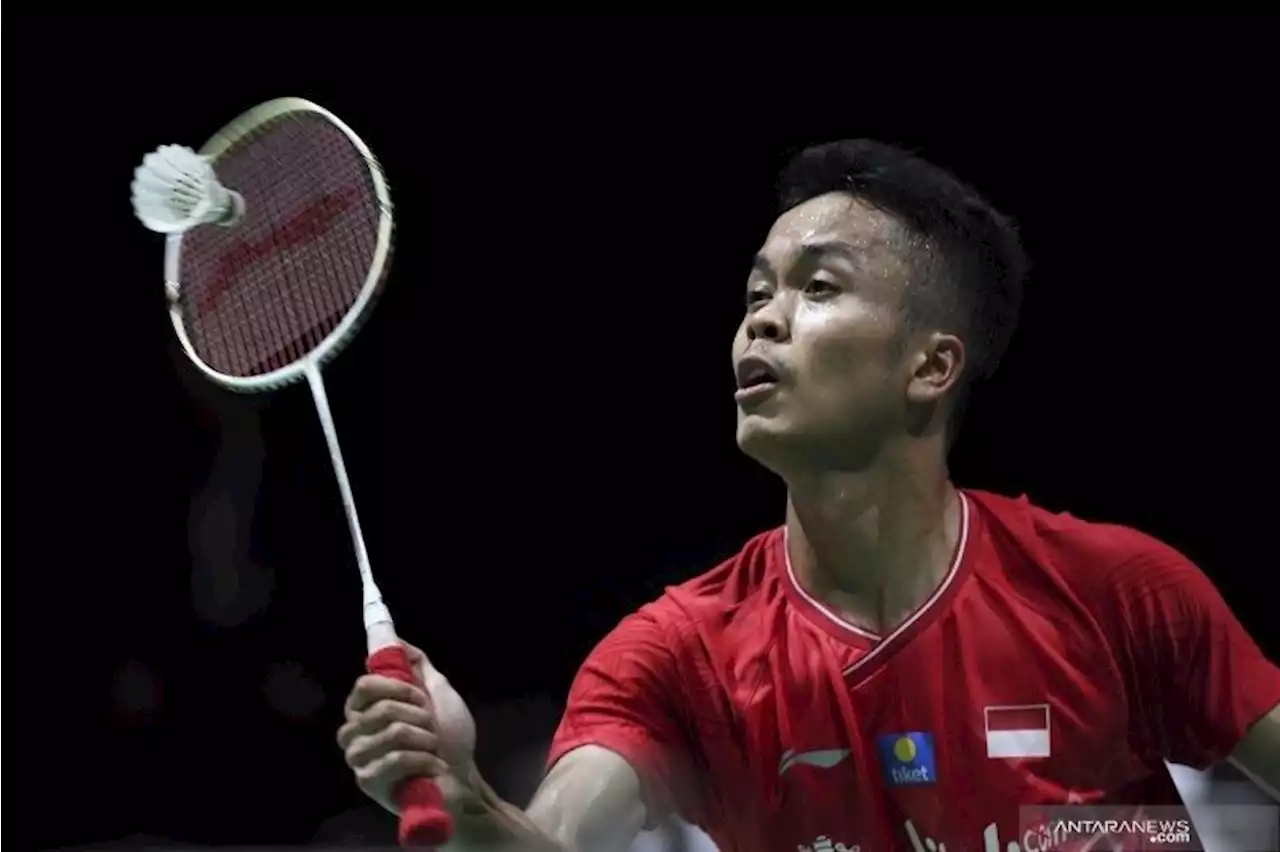 Ginting telat panas di babak pembuka Kejuaraan Dunia