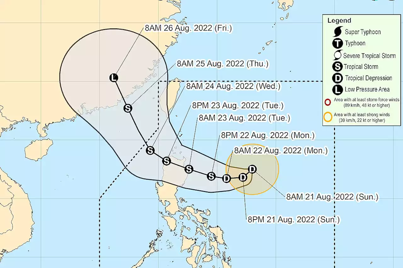 Tropical depression Florita to bring heavy rains in central, northern Luzon - BusinessWorld Online