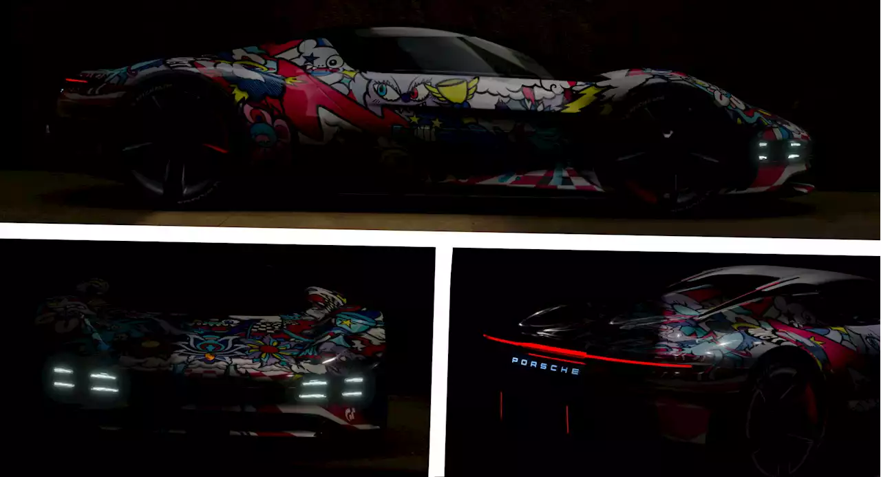 Porsche Vision GT Concept Will Get A New Livery Inspired By Street Art | Carscoops