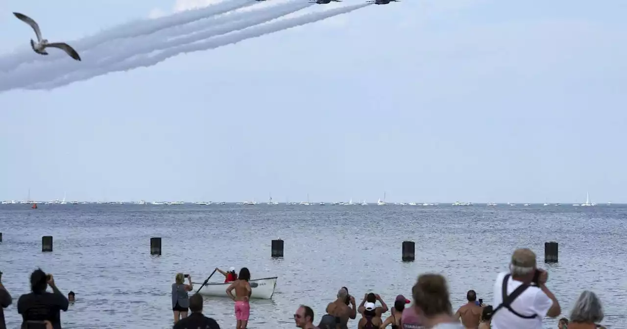 Chicago Air and Water Show: Sunday’s foggy and rainy weather delays performances