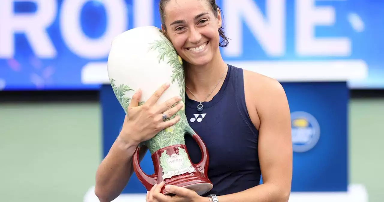 Caroline Garcia dio el batacazo en Cincinnati: fue campeona viniendo de la clasificación