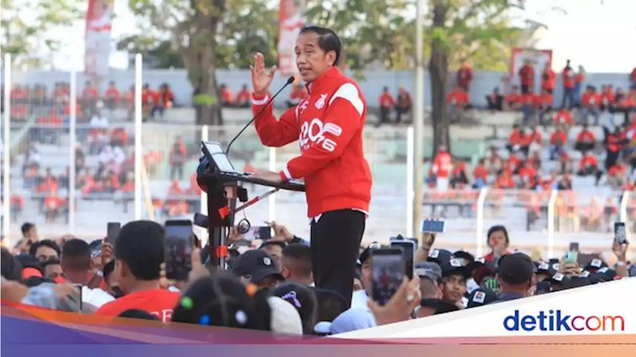 Jawaban Santai Mawon Jokowi saat Ada yang Tanya Dukung Siapa Pilpres 2024