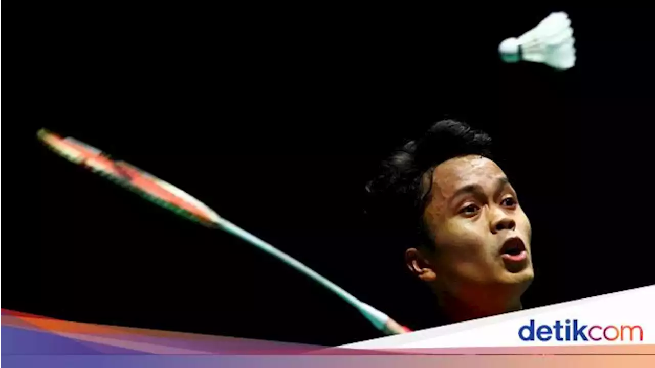 Ginting Menang, tapi Sempat Tegang di Kejuaraan Dunia Bulutangkis 2022