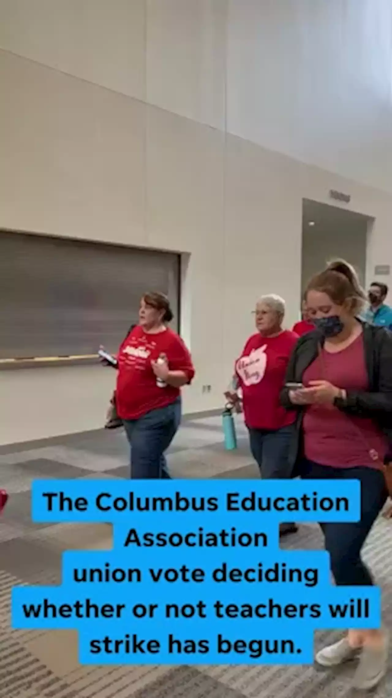 Columbus Education Association teacher union begins its vote