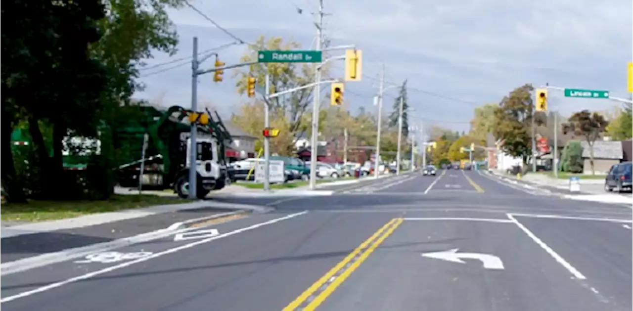 Regional Roads in downtown Uxbridge go down to 40 km/h