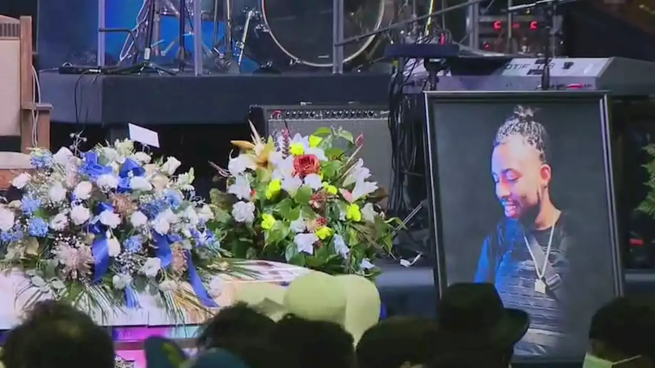 Funeral held for man shot dead by San Bernardino Police