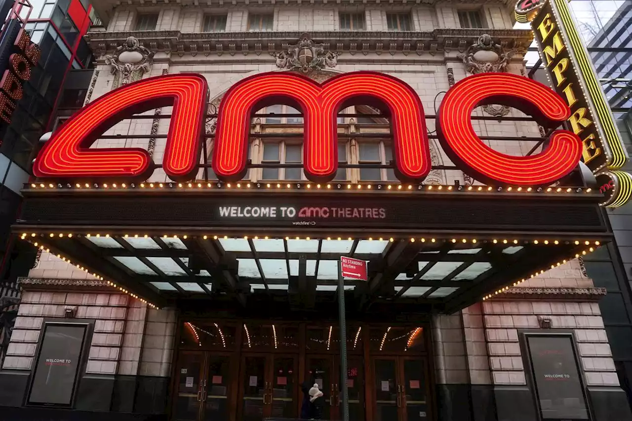 AMC shares fall nearly 30% after Cineworld’s bankruptcy warning spooks investors