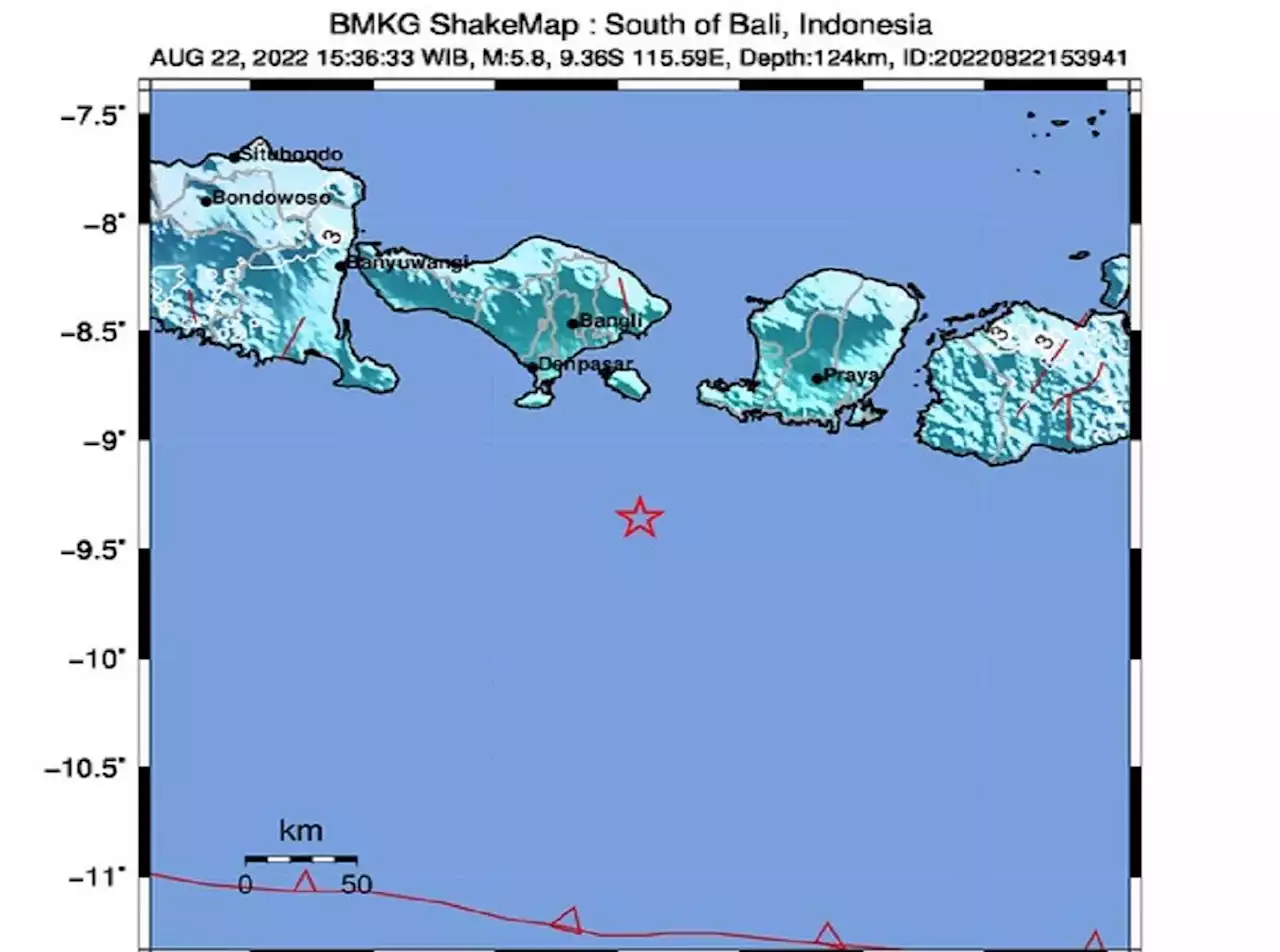 Lindu 5,8 SR Guncang Bali & NTB, Krama Bali Teriak Gempa, Ayo Keluar