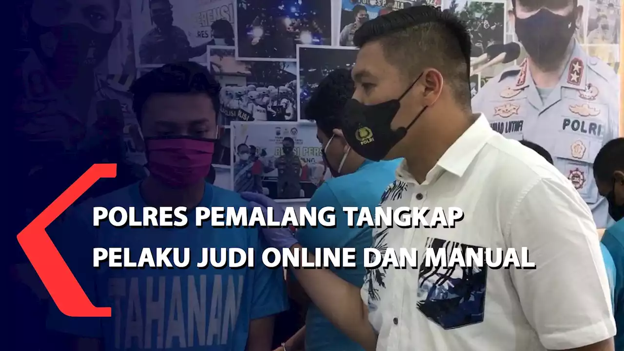 Polres Pemalang Tangkap Pelaku Judi Online dan Manual