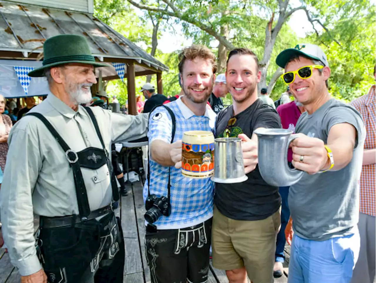 Enjoy free beer and live music at Parktoberfest in San Antonio