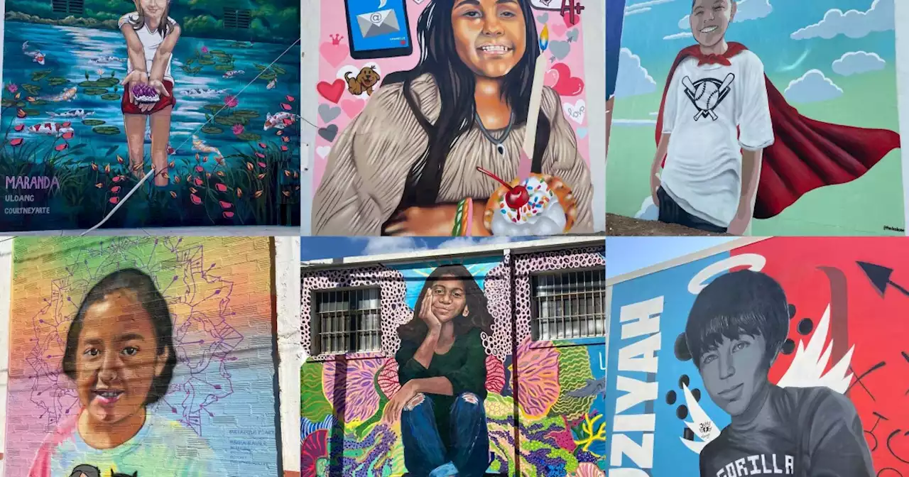 Texas artists honor the Uvalde victims with 21 murals they hope will help healing