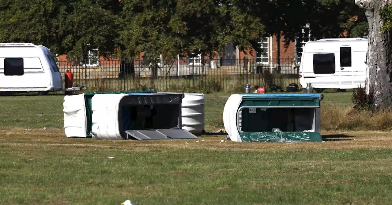 Travellers trash council toilets in Leeds' 'most desirable village'