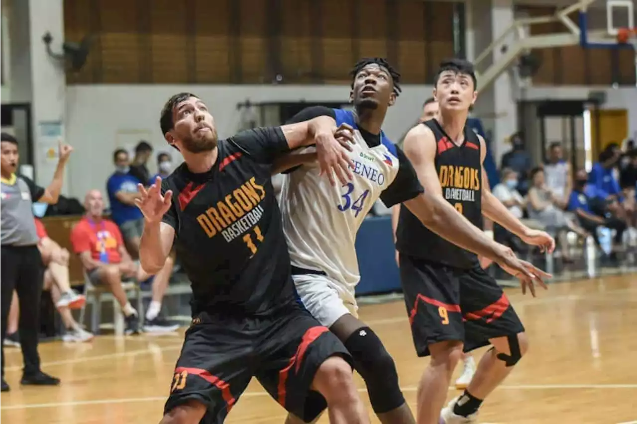 Ange Kouame returns but Ateneo falls to Bay Area in tuneup