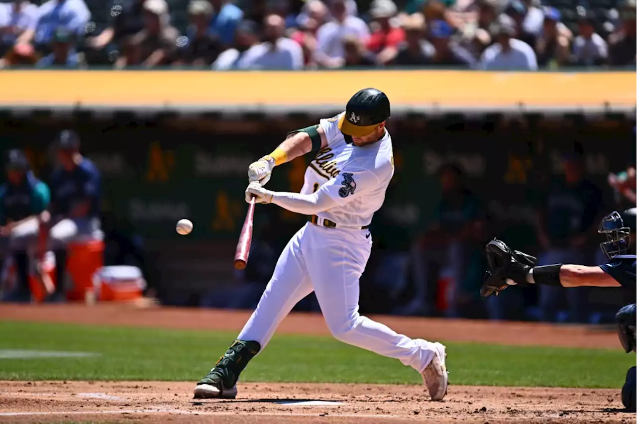 Athletics take two of three from Seattle with help from rookies