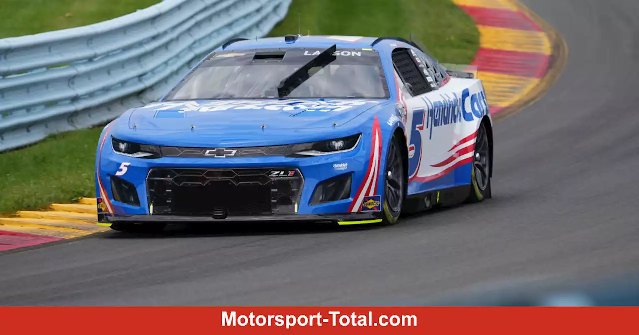 NASCAR Watkins Glen: Kyle Larson siegt nach Regen - Kimi Räikkönen im Pech