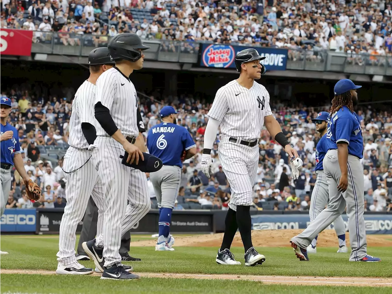 Blue Jays' Alek Manoah not backing down despite loss in Bronx