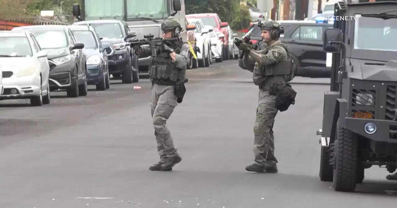 Man shoots at San Diego police officers during SWAT standoff in Mountain View