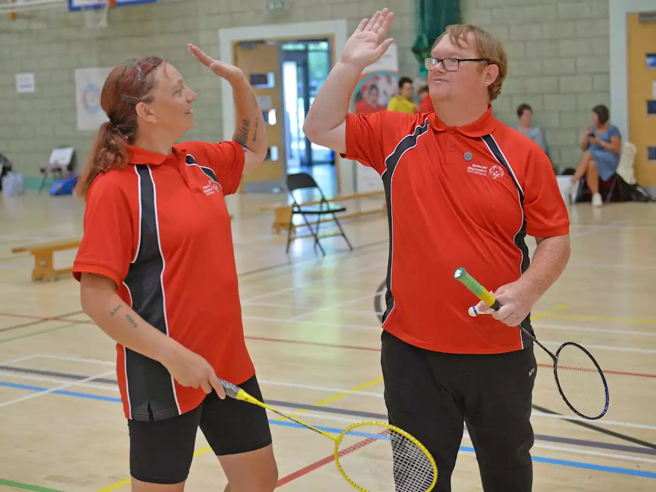 Badminton players with learning difficulties come together for first tournament in years