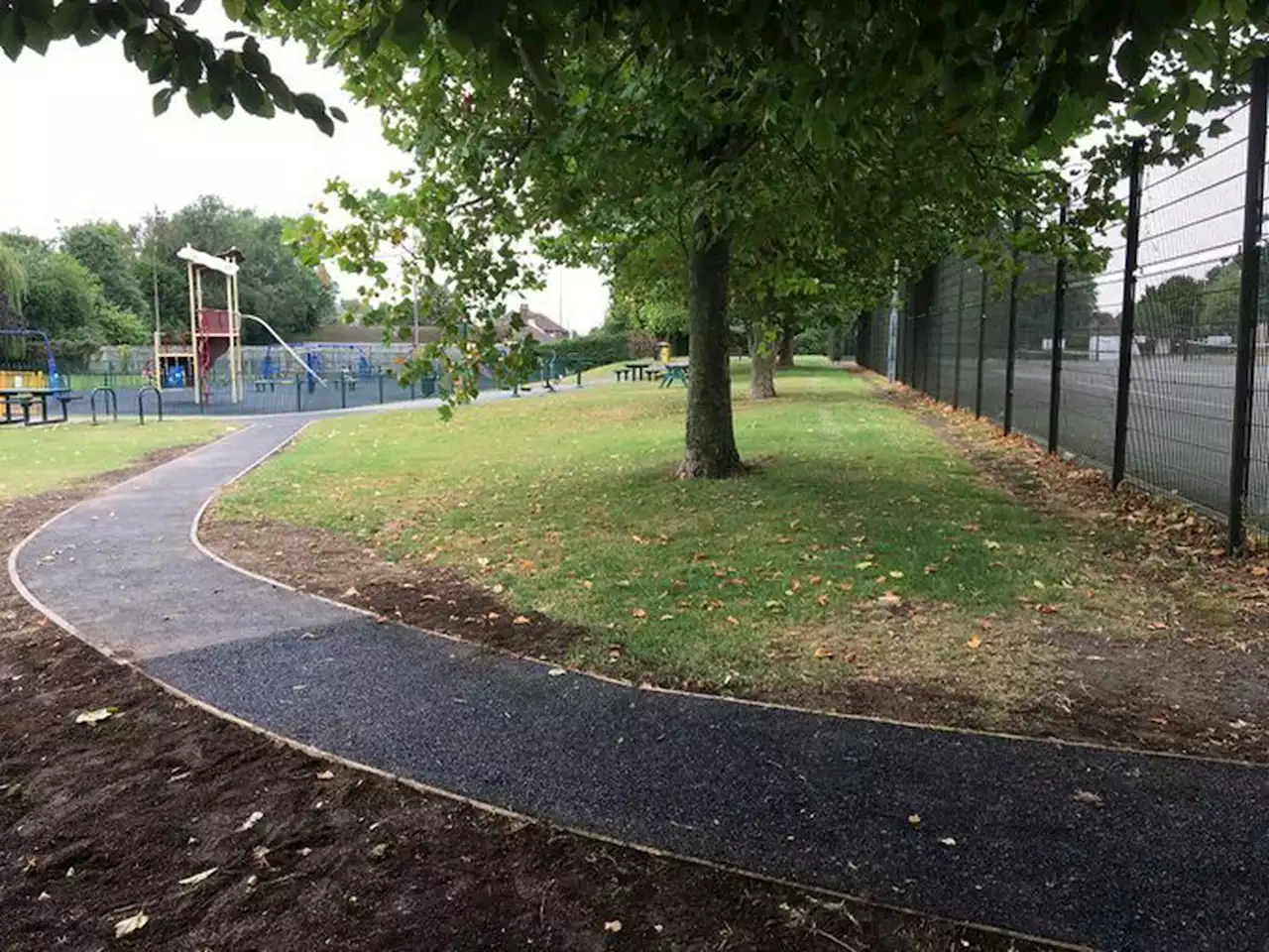 Much-loved Wellington park gets new pathway