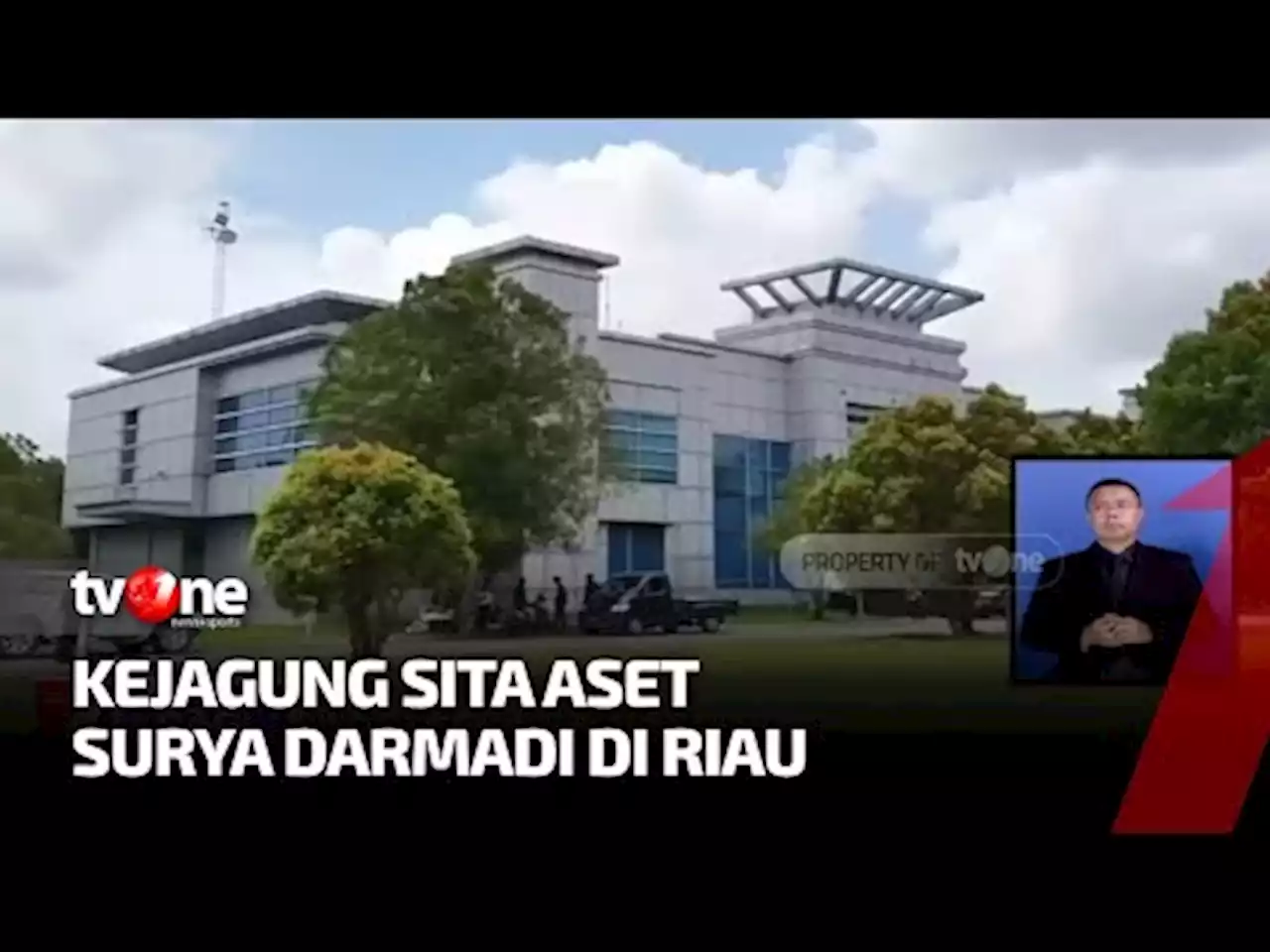 Korupsi Lahan Sawit 78 T, Kantor PT Duta Palma Disita Kejagung - tvOne