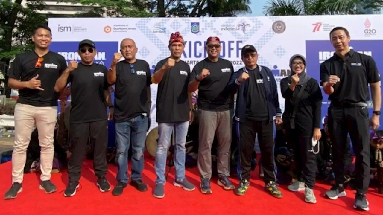 International Triathlon Ironman Digelar di NTB, Diikuti 55 Negara