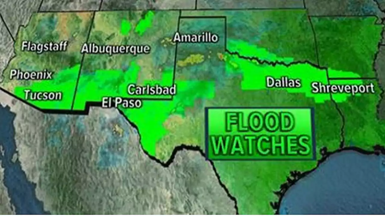 Monsoon rains contributing to looming flash flooding threat for millions