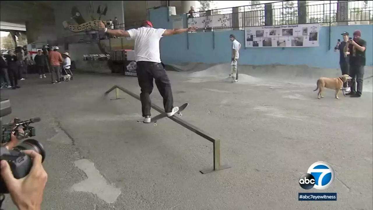 San Pedro's Channel Street skate park reopens 8 years after shutting down