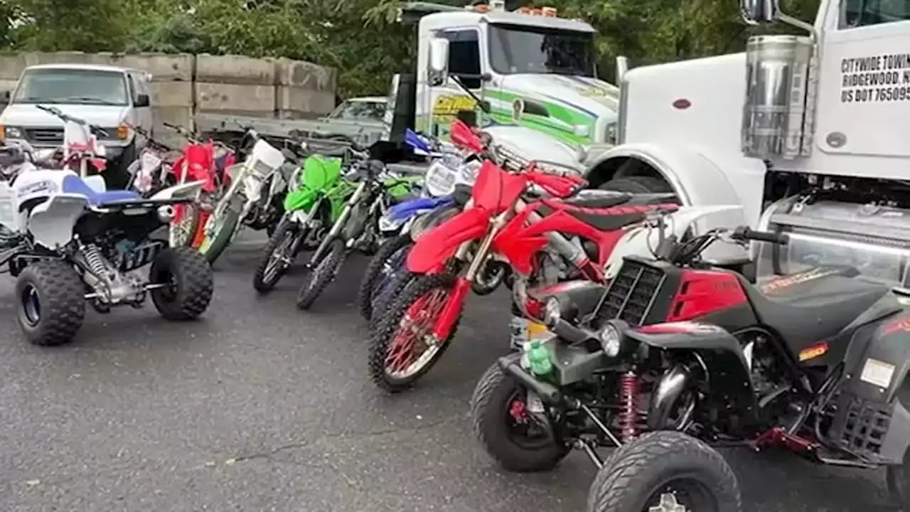 Illegal dirt bikes, ATVs and drugs seized in weekend bust in New Jersey