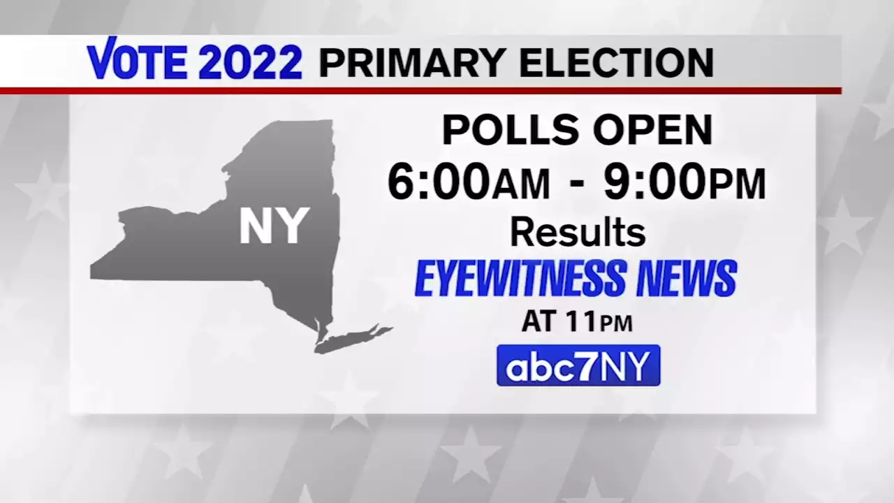 New York Primary: Polls open with key congressional seats on ballot