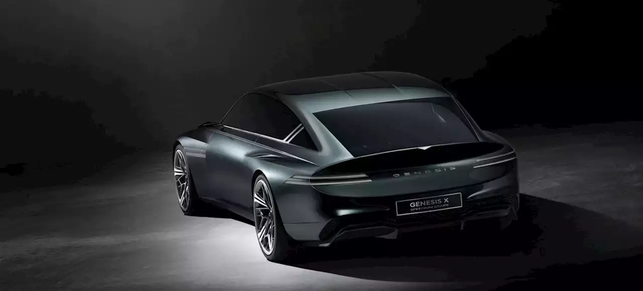 Genesis X Concept Evolves into Elegant Speedium Coupe