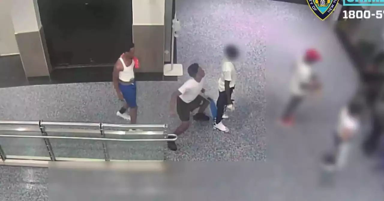 New Yorkers left disgusted by video of sucker punch at Brooklyn mall and failure by onlookers to act