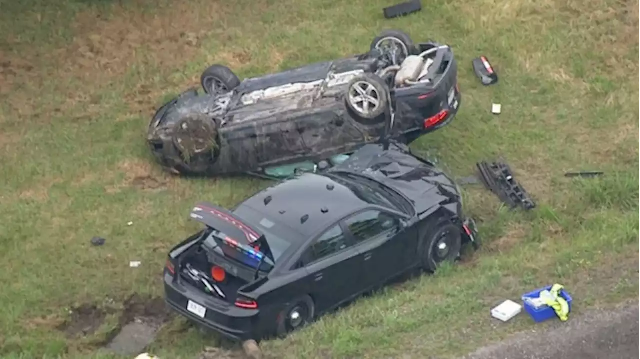 Collision involving police vehicle in York Region