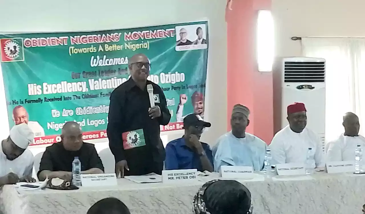 2023 election: LP, Peter Obi receive ex-Anambra PDP guber candidate Ozigbo