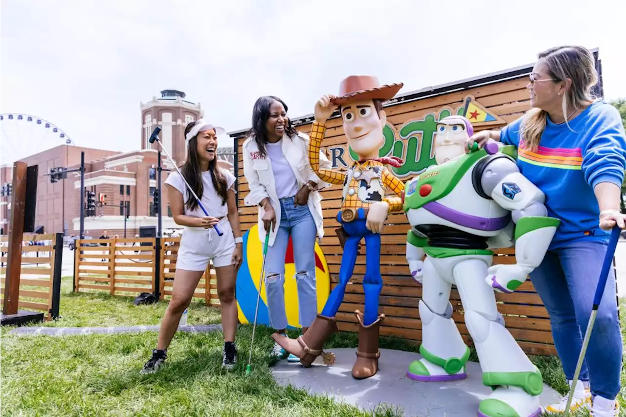 A Pixar-themed putt-putt golf course is rolling into Denver