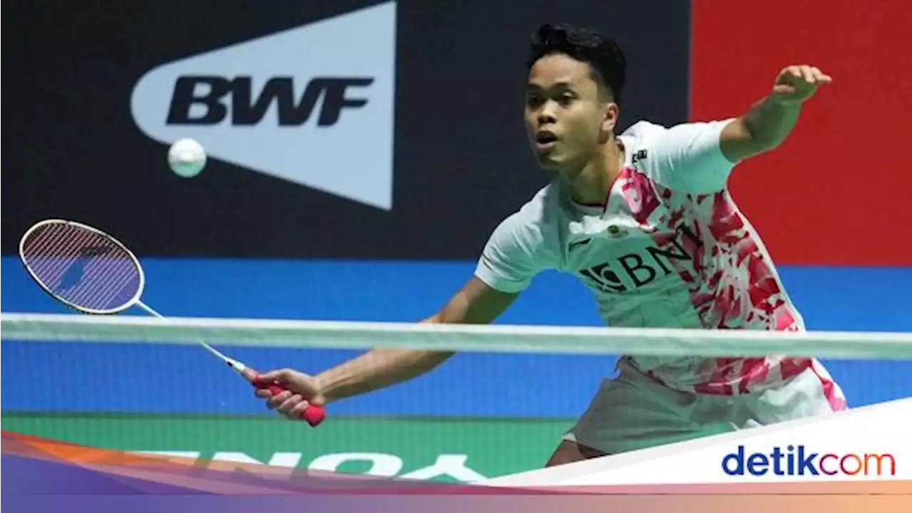 Kejuaraan Dunia 2022: Anthony Ginting Melaju Mulus ke 16 Besar