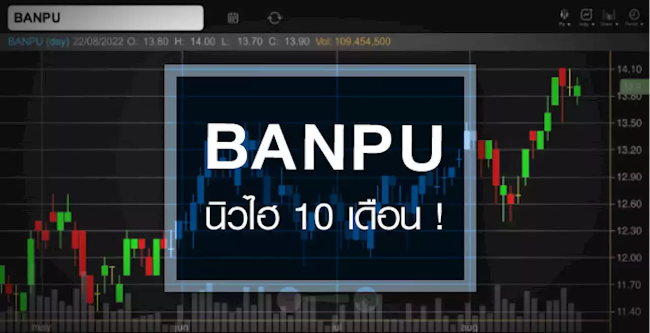 BANPU นิวไฮรอบ 10 เดือน ... ราคานี้แพงไปหรือยัง ?