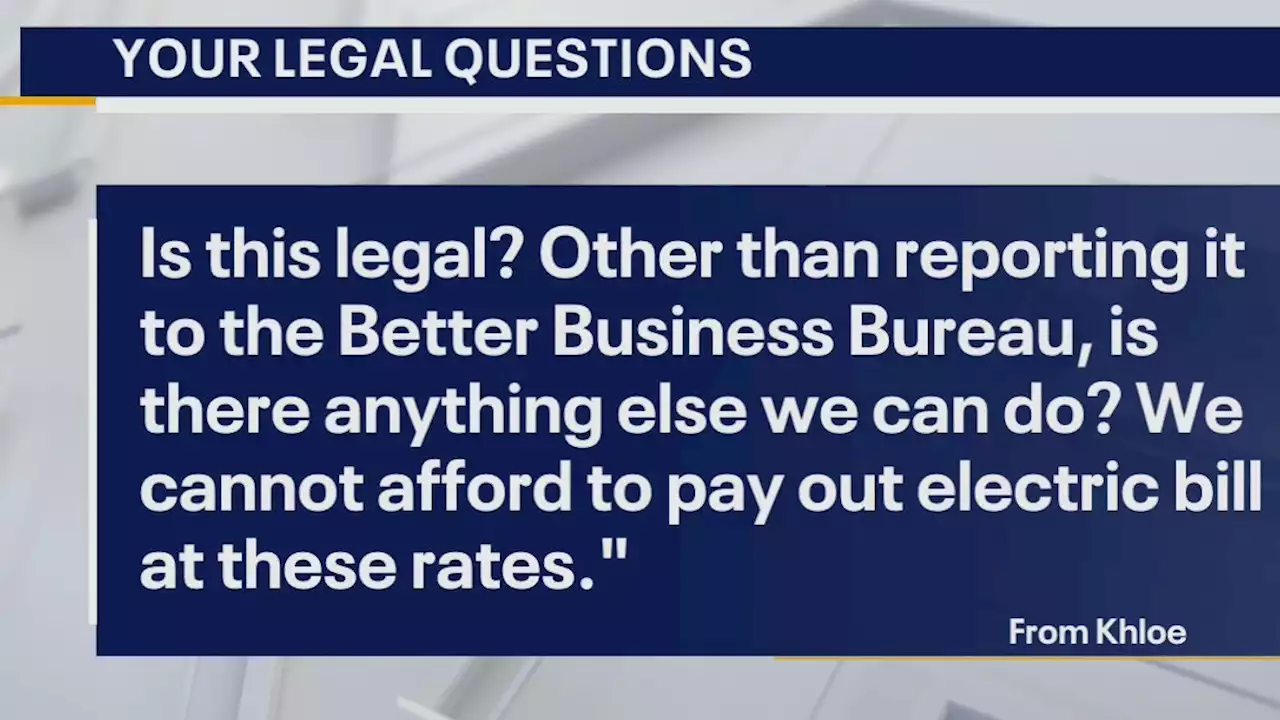 Your Legal Questions: Ladybird deed; at-will employee; electric company