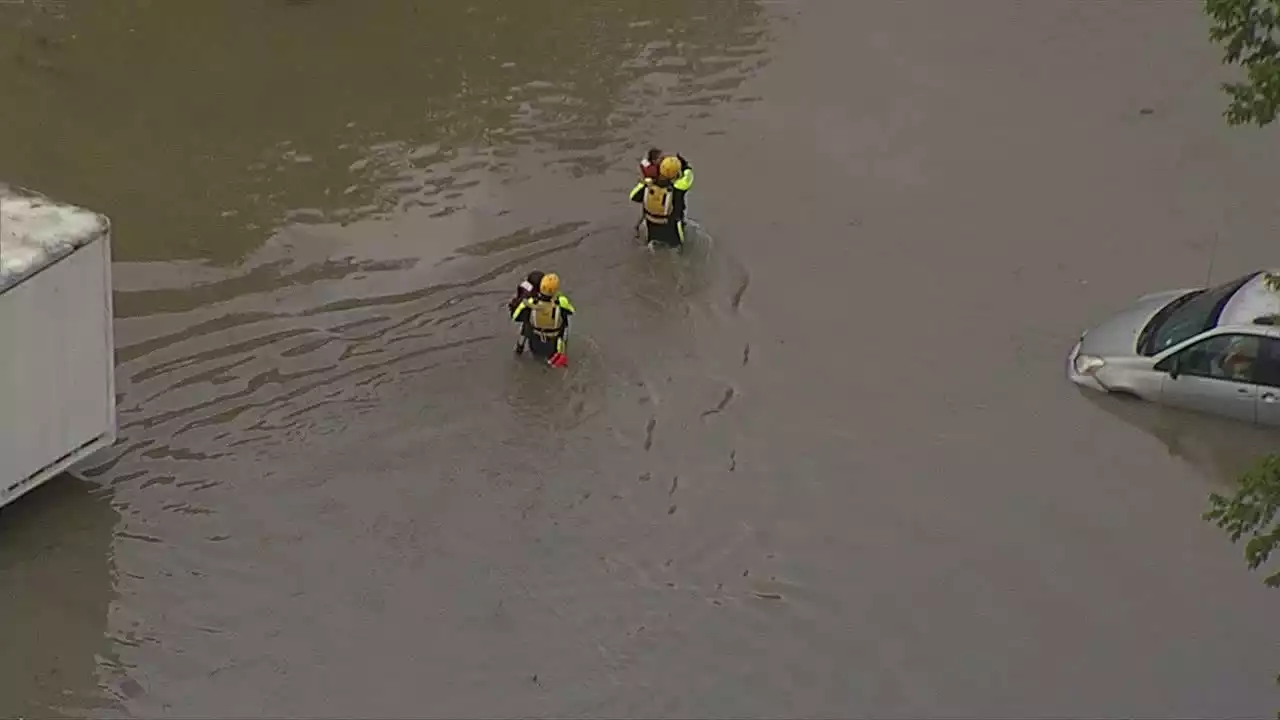 VIDEO: Flooding rescues underway in Seagoville